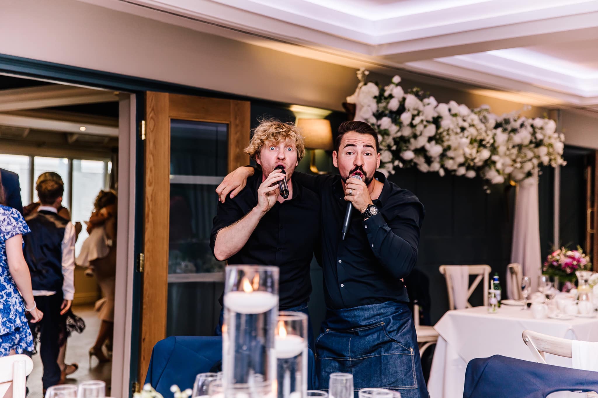 Elite Singing Waiters Charlie & Cliff